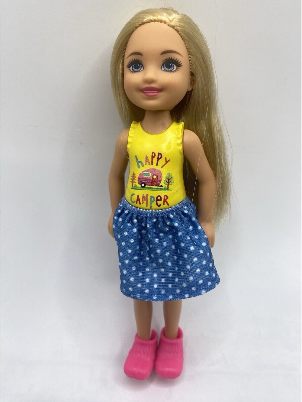 Chelsea Doll only Mattel 2015 Happy Camper Barbie Club Chelsea Doll B17